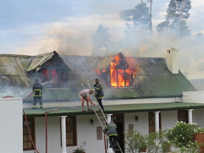 Opvolg: Brand verwoes huis