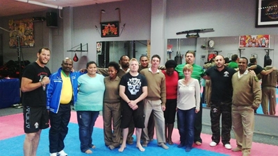 Community Corrections gets tuition in self defence