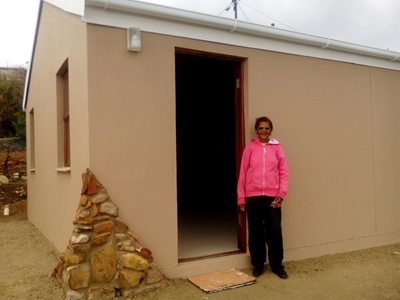 Inwoner diep dankbaar vir nuwe huis
