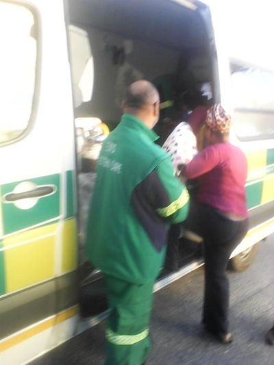 Woman survives storm, gives birth in lodge