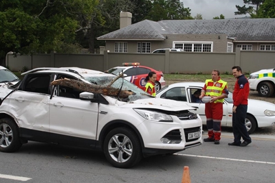 Update: Mum, toddler survive falling tree