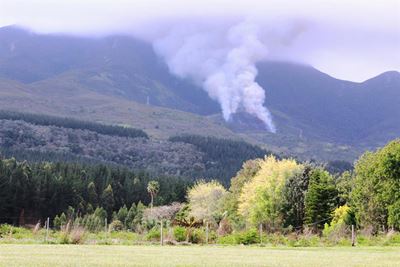 Update: Mountain fire 'under control'