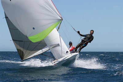Shifty winds keep sailors on their toes