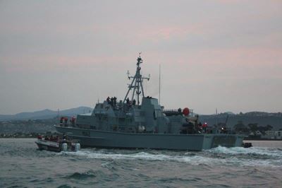 Au revoir, SA Navy