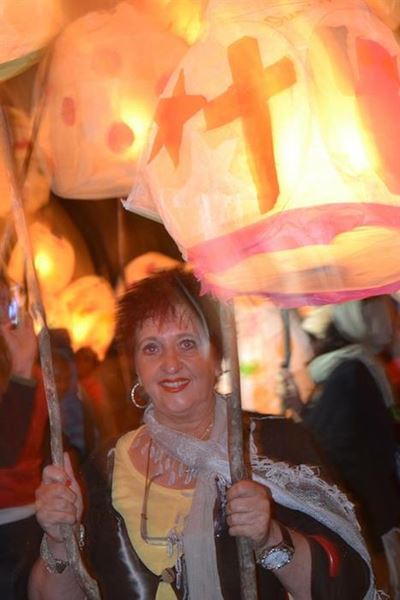Diena Smit vereer met 'n lanternloop
