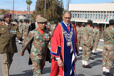 Infanterieskool se Vryheid van Dorp-parade