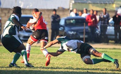Aanskoulike hardlooprugby in Rosemoor