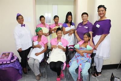 Vroeggebore babadag op Oudtshoorn
