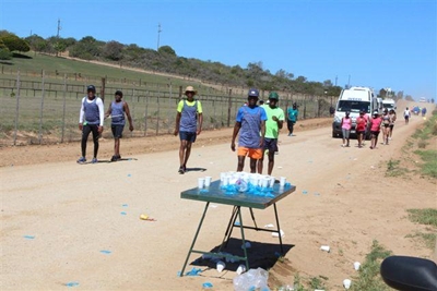 Athletes do their best in tough Vasbyt