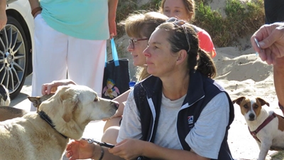'Freedom of the Beach' walk in Great Brak