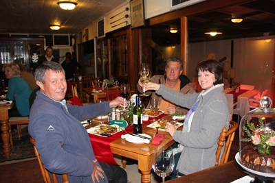 Wine and chocolate at Blackwaters