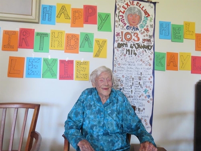 Beloved local turns 103