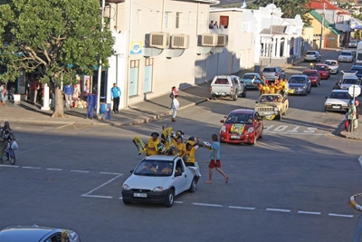 ANC en DA haaks oor optogte