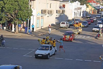 ANC en DA haaks oor optogte