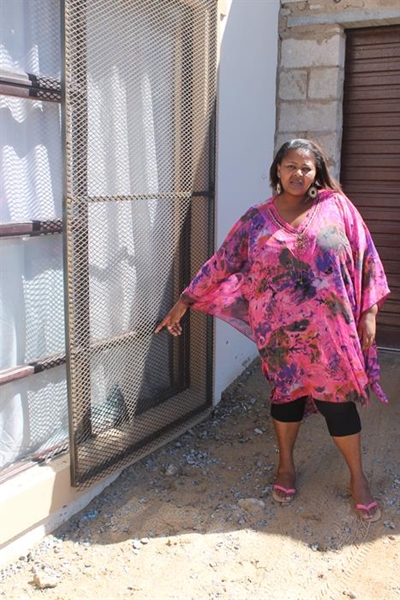 Councillor's house stoned