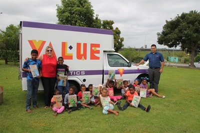 Value Logistics donates stationery packs