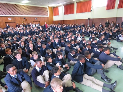 Students learn about dangers of cyberspace