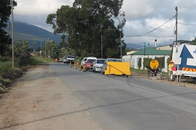Update: Upgrade of Blanco, airport road