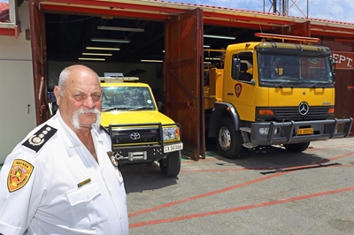 Not 1 fireman dies on his 26-year watch