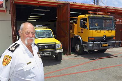 Not 1 fireman dies on his 26-year watch
