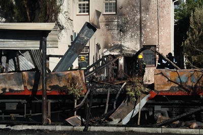 Fire brigade - 'we did all we could'