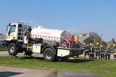New fire truck for Eden