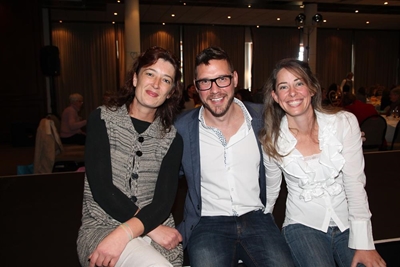 Brent Lindeque a huge hit at GCW ladies' tea