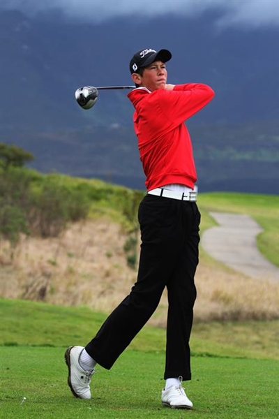 Top junior golfer Christo to represent SA in Italy