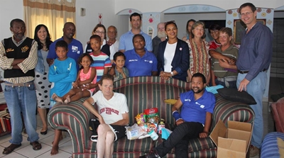 Hospital staff reach out to the community