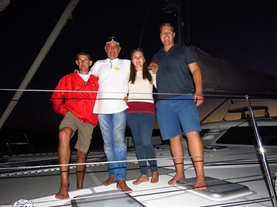 Local boat's voyage to Mediterranean