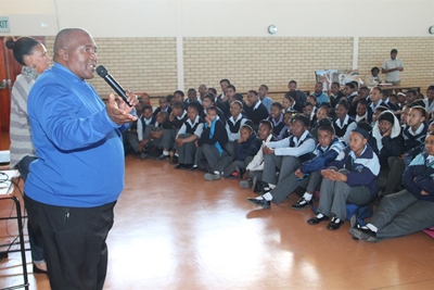 School hall, but no chairs
