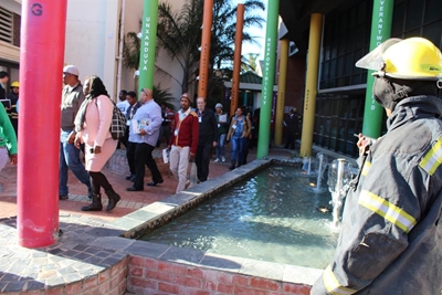 False bomb threat interrupts meeting