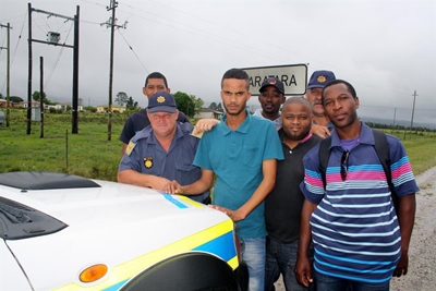Eight suspected robbers in court