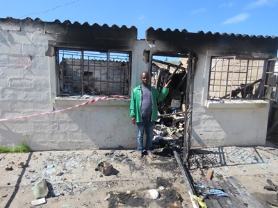 Jealousy leaves house gutted