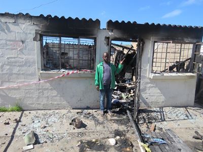 Jealousy leaves house gutted