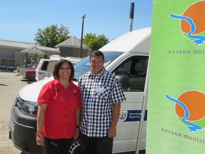HIV awareness campaign in Knysna