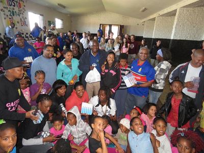 SAPS National Rugby reaches out to community