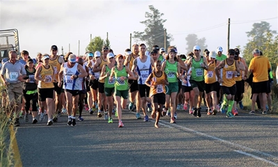 Kaalvoetseun wen Uniondale-wedloop