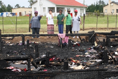 Karatara fire victims thank community