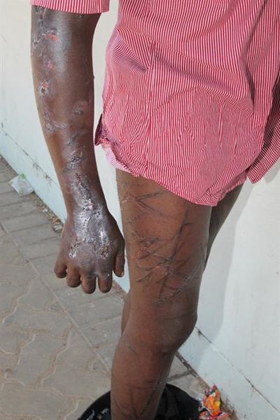 2 arrested in kangaroo court beatings