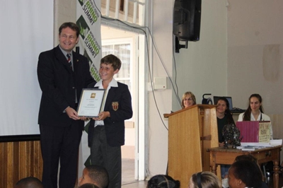 Young conservationist receives award