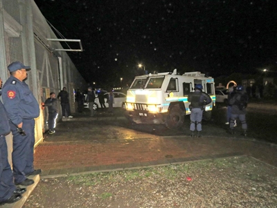 Rooftop inmates in court
