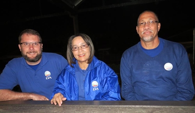Patricia de Lille kuier op Oudtshoorn