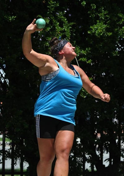 Meike in junior atletiekgroep opgeneem