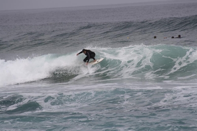 Vintners blend wine and waves