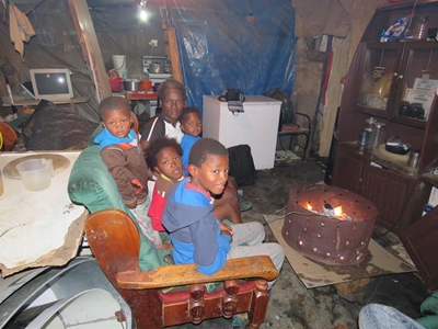 Winter has family in dire straits