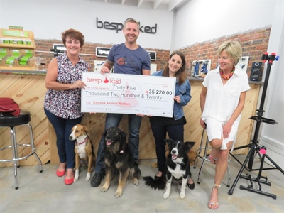 Knysna local donates R35 000 to KAWS