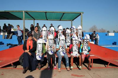 Kids Skateboarding for Hope