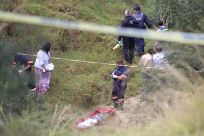 Robber stabbed to death