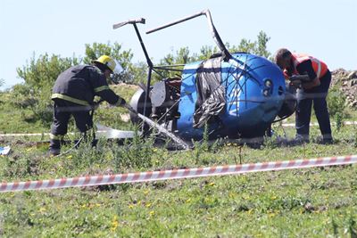 Update: Chopper crashes at Herold's Bay
